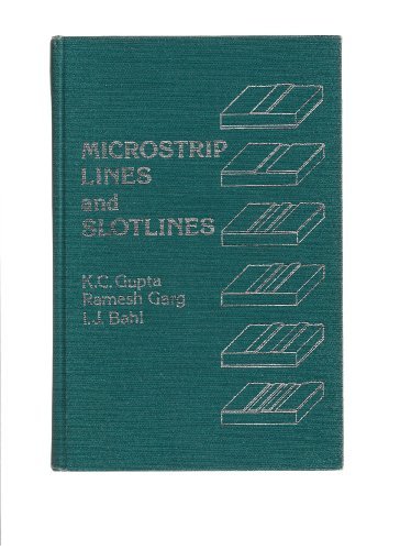 Book cover for Microstrip Lines and Slotlines