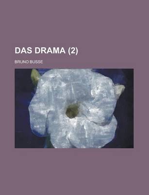 Book cover for Das Drama (2 )