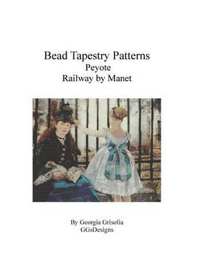 Book cover for Bead Tapestry Patterns Peyote Railway by Manet
