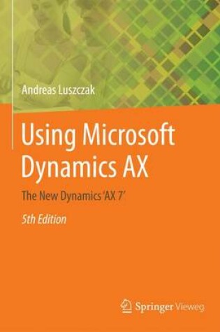 Cover of Using Microsoft Dynamics AX