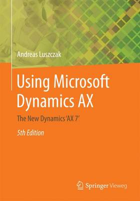 Book cover for Using Microsoft Dynamics AX