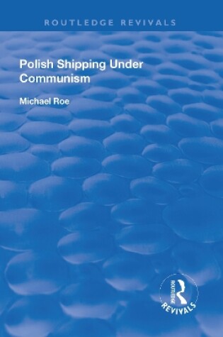 Cover of Polish Shipping Under Communism