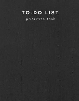 Cover of To-Do List Prioritize Task