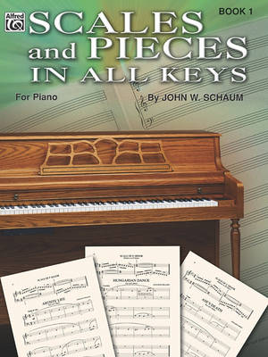 Cover of Scales and Pieces in All Keys, Book 1