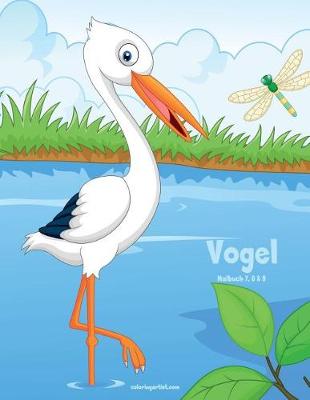 Book cover for Vogelmalbuch 7, 8 & 9