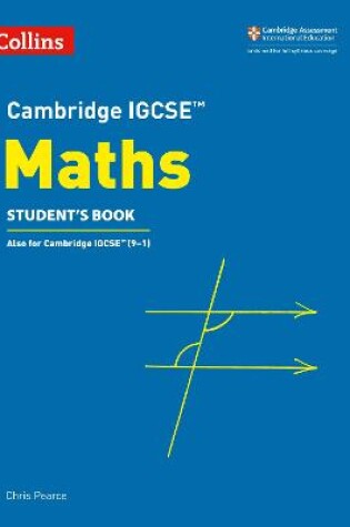 Cover of Cambridge IGCSE (TM) Maths Student's Book