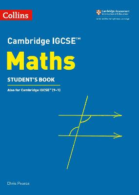 Book cover for Cambridge IGCSE (TM) Maths Student's Book