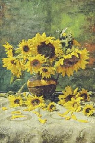 Cover of Bouquet Still Life Sunflowers on Table Journal