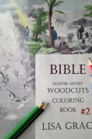 Cover of Bible Master Artist Woodcuts Adult Coloring Book #2