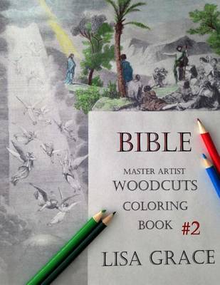 Cover of Bible Master Artist Woodcuts Adult Coloring Book #2