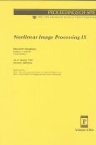 Cover of Nonlinear Image Processing IX