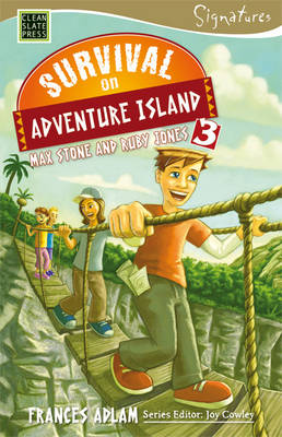 Cover of Survival on Adventure Island: Max Stone and Ruby Jones