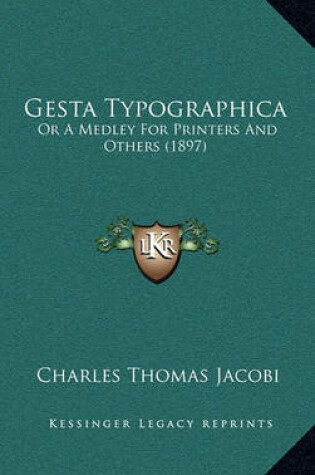 Cover of Gesta Typographica