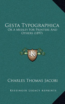 Book cover for Gesta Typographica