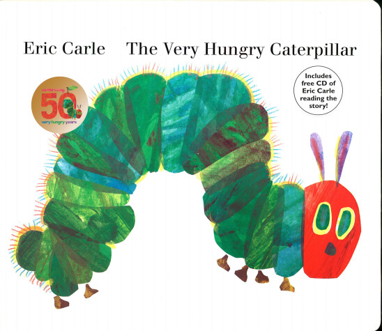 Book cover for The Very Hungry Caterpillar