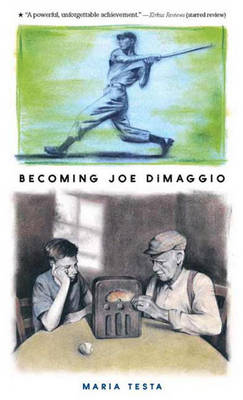 Book cover for Becoming Joe Dimaggio