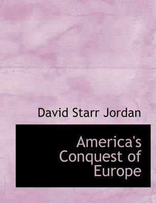 Book cover for America's Conquest of Europe