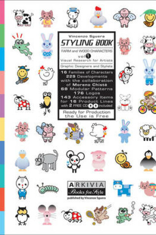 Cover of Styling Book 1: Farm and Wood Characters  (with DVD)