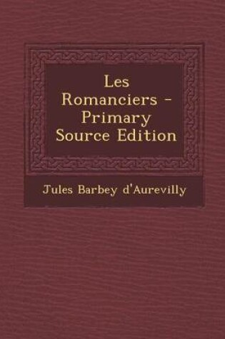 Cover of Les Romanciers