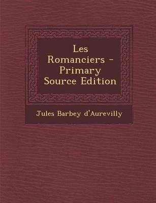 Book cover for Les Romanciers