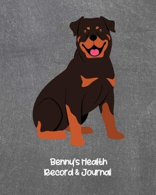 Book cover for Benny's Health Record & Journal