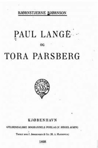 Cover of Paul Lange Og Tora Parsberg