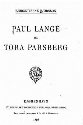 Book cover for Paul Lange Og Tora Parsberg