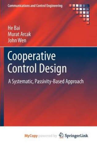 Cover of Cooperative Control Design