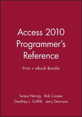 Book cover for Access 2010 Programmer's Reference Print + eBook Bundle