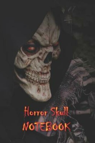 Cover of Horror Skull NOTEBOOK