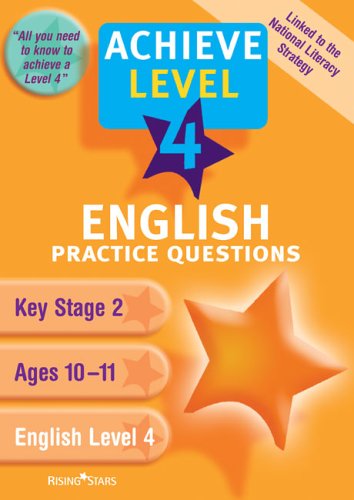 Book cover for English Level 4 Practice Questions