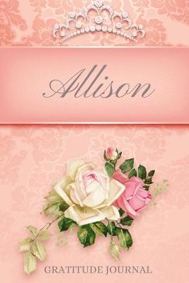 Book cover for Allison Gratitude Journal