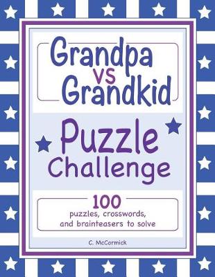 Book cover for Grandpa Vs Grandkids Puzzle Challenge