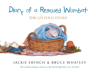 Book cover for Diary of a Rescued Wombat