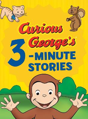 Book cover for Curious George's 3-minute Stories