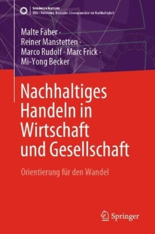 Cover of Nachhaltiges Handeln in Wirtschaft und Gesellschaft