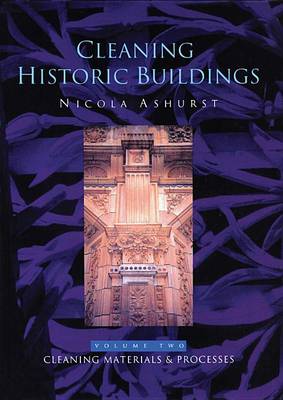 Book cover for Cleaning Historic Buildings: v. 2