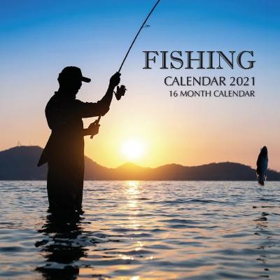 Book cover for Fishing Calendar 2021