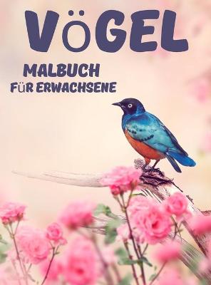 Book cover for Vögel Malbuch für Erwachsene