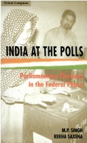 Book cover for India at the Polls