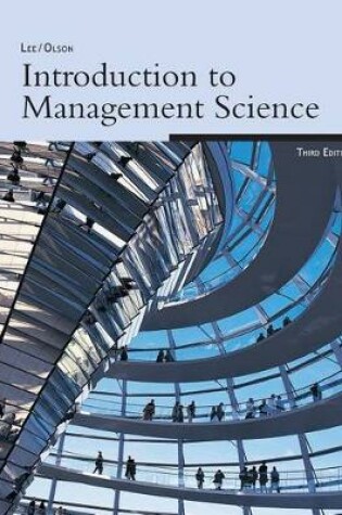 Cover of Introduction to Management Science, 3e