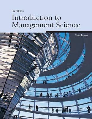 Book cover for Introduction to Management Science, 3e