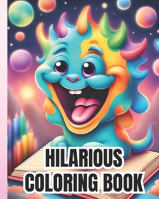 Book cover for Hilarious Coloring Book