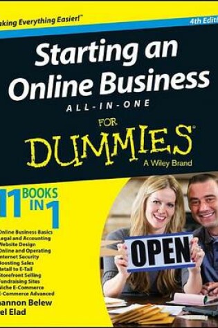 Cover of Starting an Online Business All-In-One for Dummies