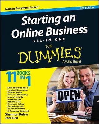 Book cover for Starting an Online Business All-In-One for Dummies