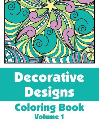 Book cover for Decorative Designs Coloring Book