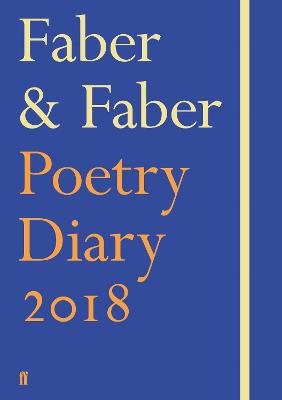 Book cover for Faber & Faber Poetry Diary 2018