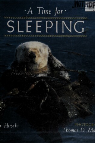 Cover of A Time for Sleeping
