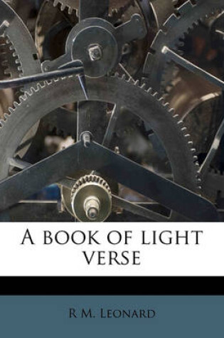 Cover of A Book of Light Verse