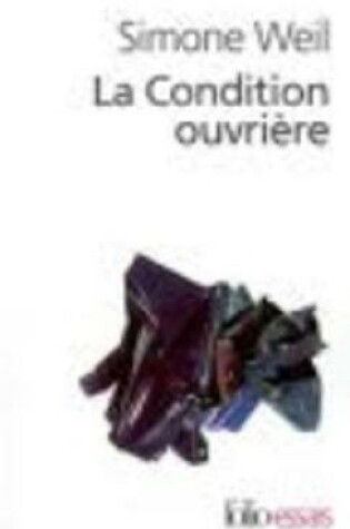 Cover of La condition ouvriere